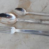 Box with silver metal housewife