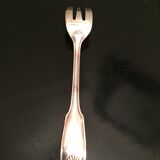Dessert cutlery service 12 silver metal forks