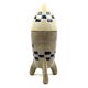 Ceramic rocket, spaceship bottle, France 1940s-1950s
