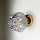 Bubble glass wall sconce – Helena Tynell style, Germany, circa 1970s