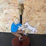 Pied de lampe à poser Tintin Hergé