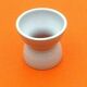 Coquetier diabolo old Faience color sky blue Height: 45mm