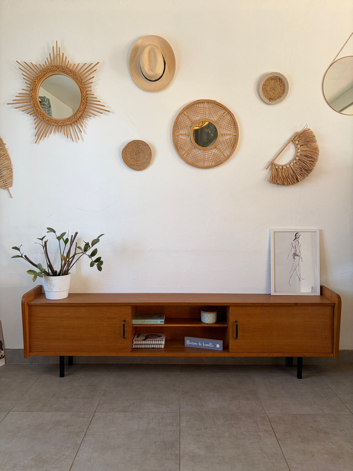 Vintage enfilade (shallow)