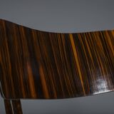 Art Deco Makassar dining chairs, 1930s, set of 4