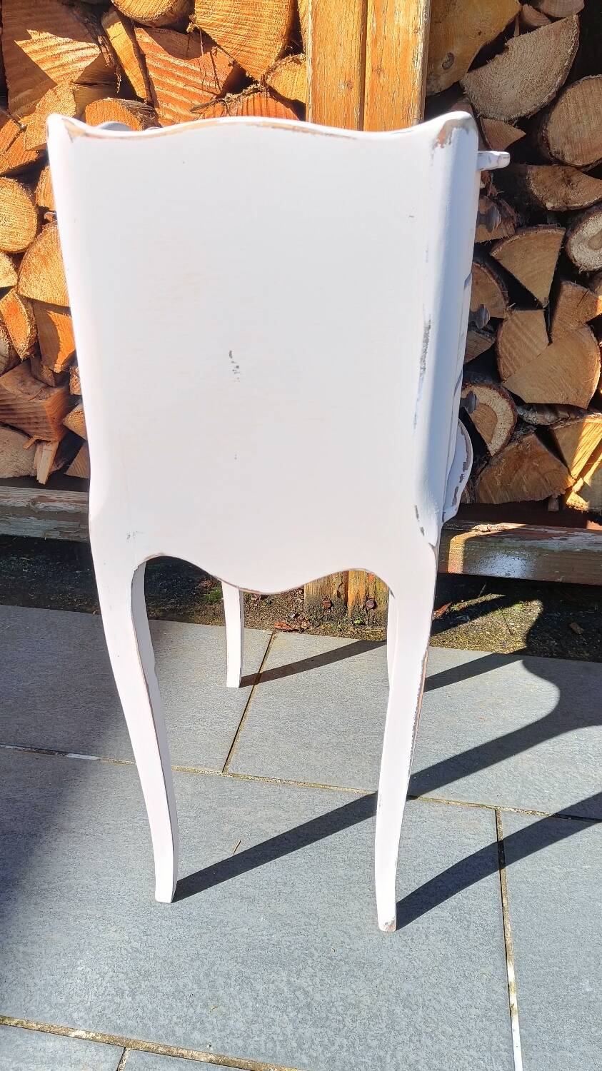 Petite commode/ chevet vintage patinée
