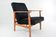 Fauteuil mr velours noir