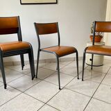 2 original vintage 1960s Mullca 510 adult school chairs