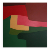 Toile colorée abstraite "Rapsodie"