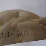 Ashtray or pocket emptier signed JP-MD numbered 12