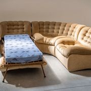 Modular sofa semicircle '70, F.lli Carloni set of 3