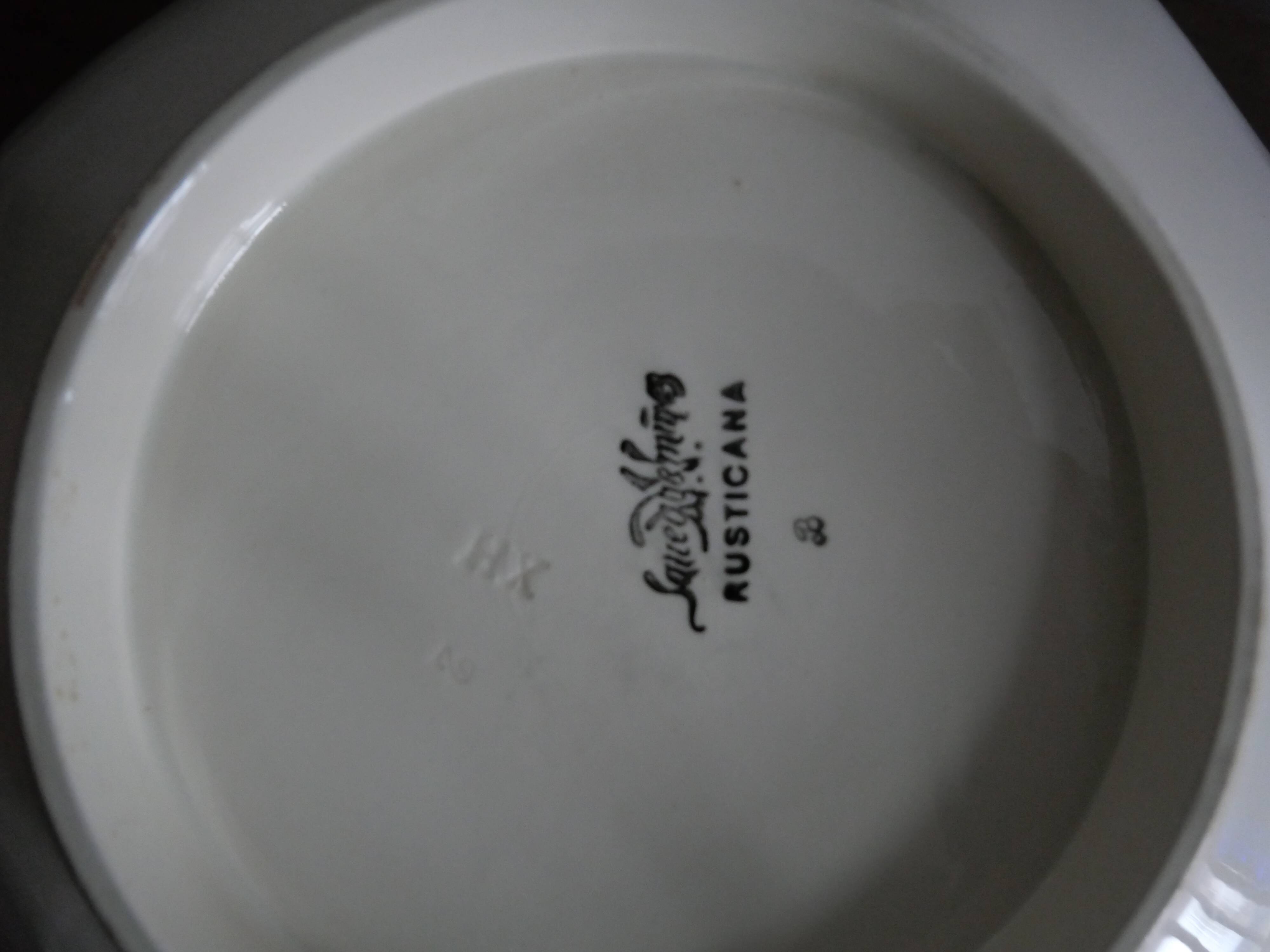 Salad bowl Sarreguemines model Rusticana