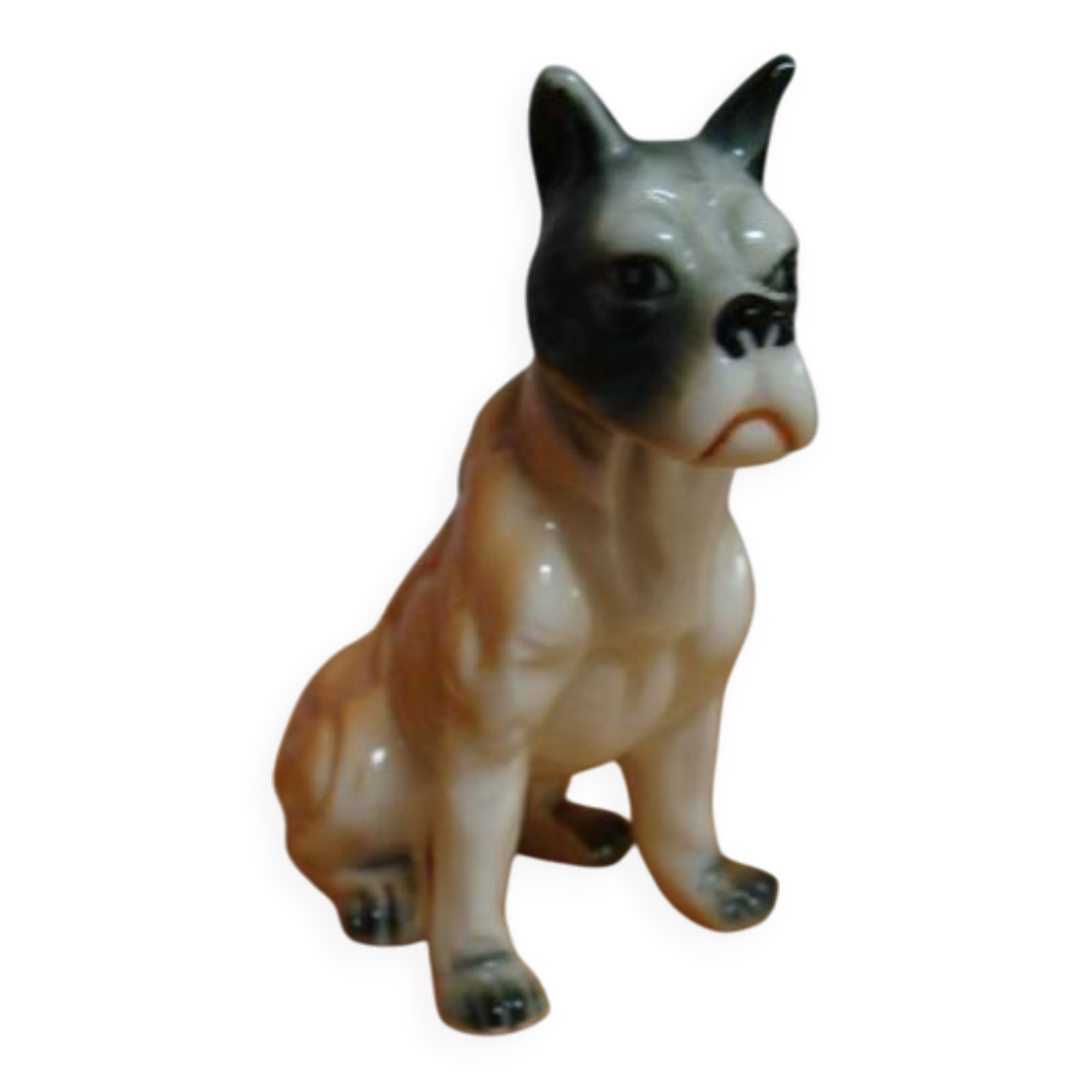 Porcelain boxer dog