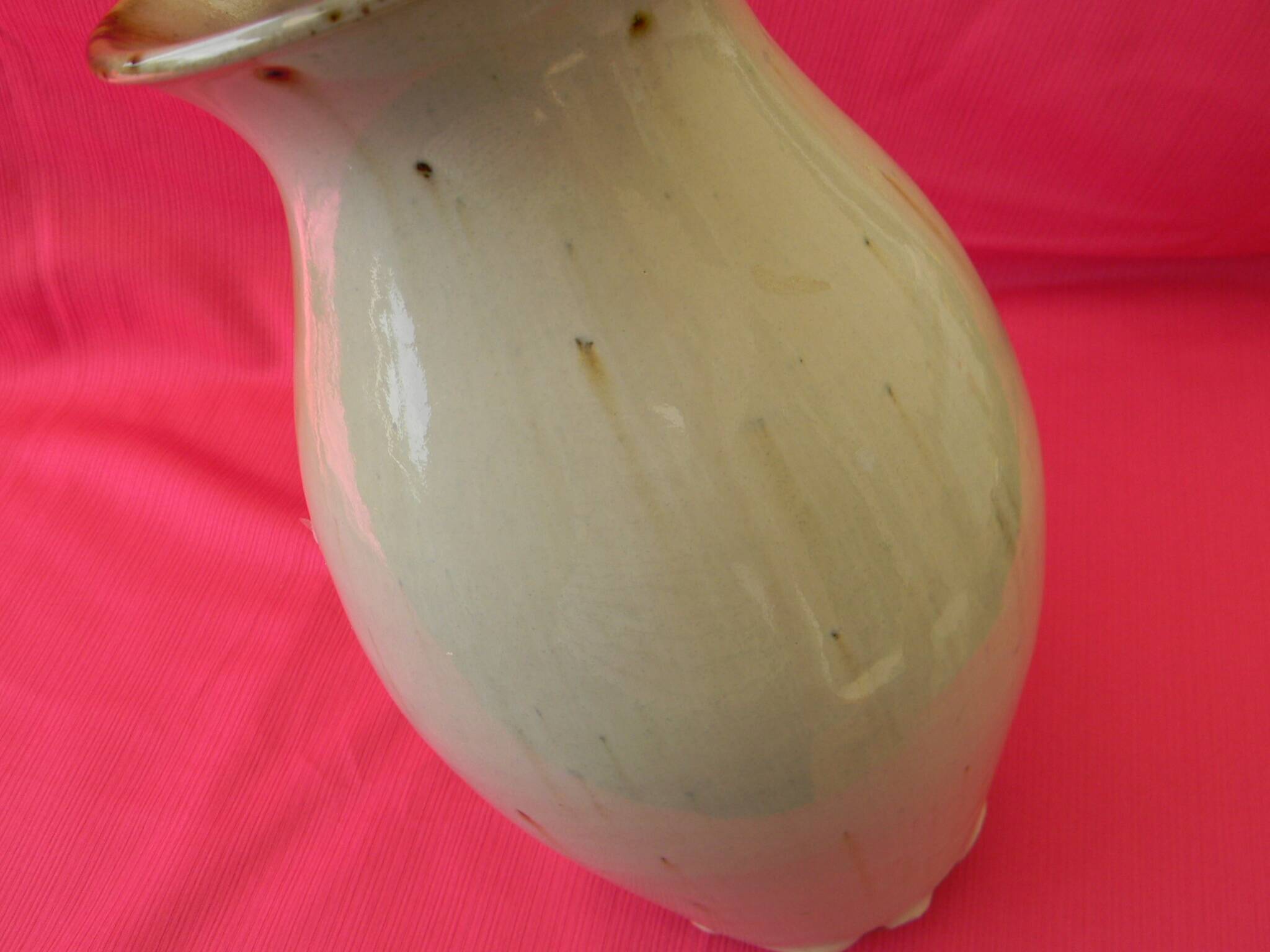 Vase en grès vernissé de Jacques VILAIN La Borne.