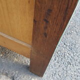 Vintage parisian wooden slip-up