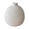 White ball vase