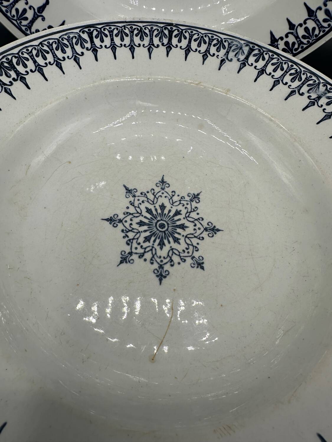 Lot of Terre de Fer plates