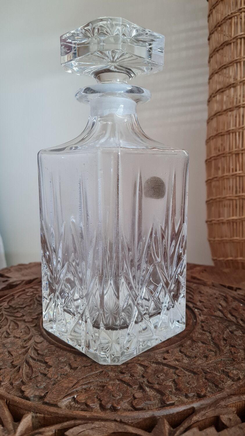 Crystal Whisky Carafe