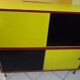 Vintage storage cabinet/sideboard with shelves, wood, formica, carlene