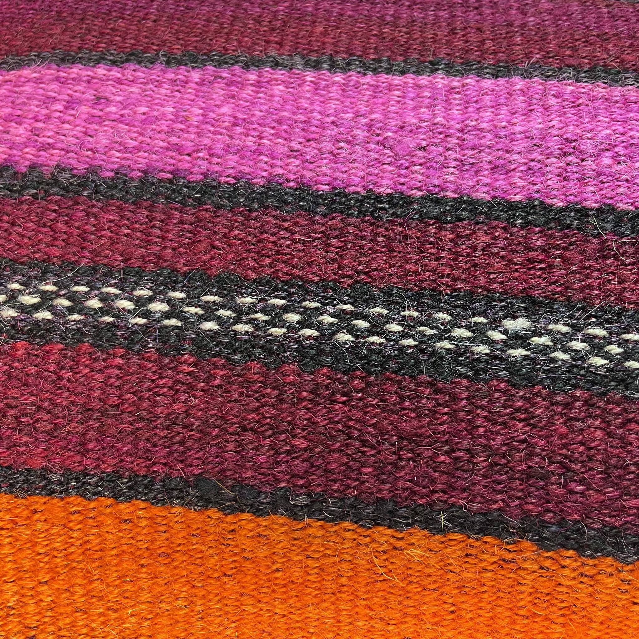 Vintage turkish kilim cushion cover 30x50cm