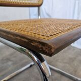 Vintage Cesca Cane Chair: 1970s Italian Mid-Century Modern Dining Office Ch