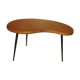 Table basse vintage forme haricot