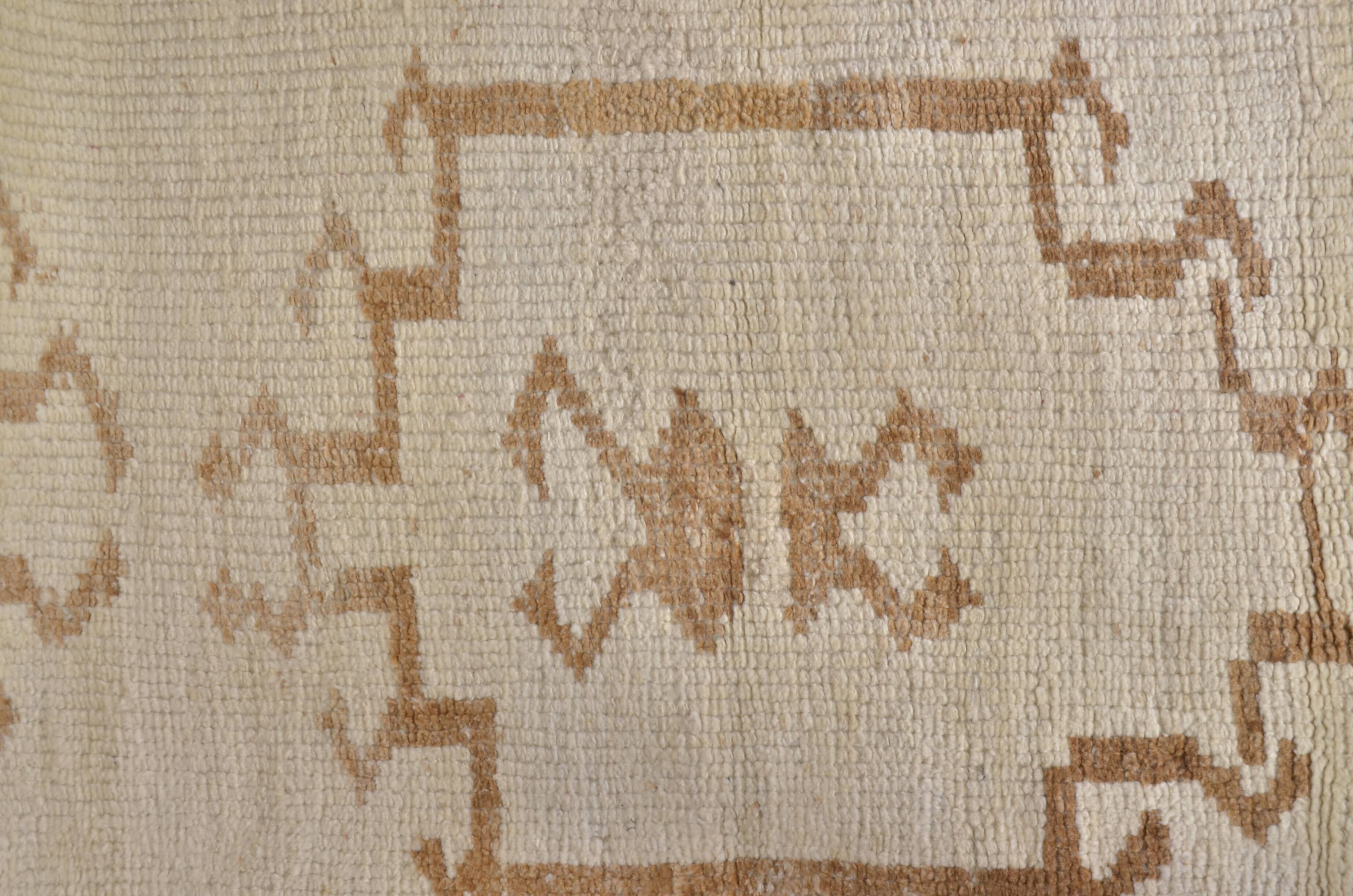 White Kurdish Hallway Runner sku 2409