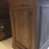 Counter, double-sided store furniture with storage