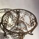 Vintage wrought iron coffee table -1940