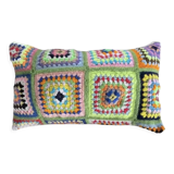 Vintage crochet cushion
