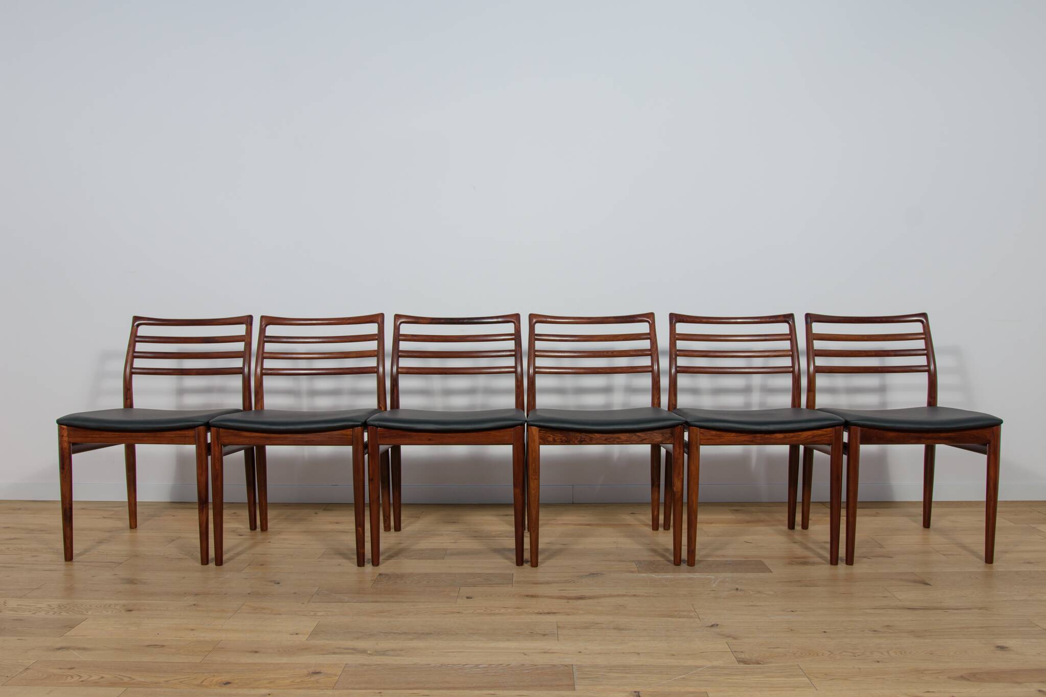 Mid Century Rosewood Dining Chairs by Erling Torvits for Sorø Stolefabrikta, Danmark,  1960s, Set of