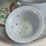 Vintage herbal mug cup