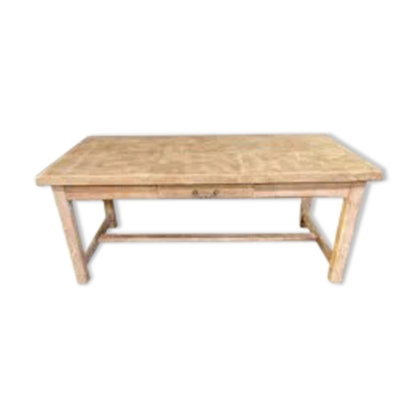 Table de ferme aéro gommée