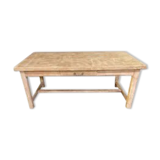 Table de ferme aéro gommée
