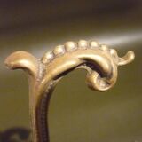 Pairs of 2 old hooks for brass tiebacks