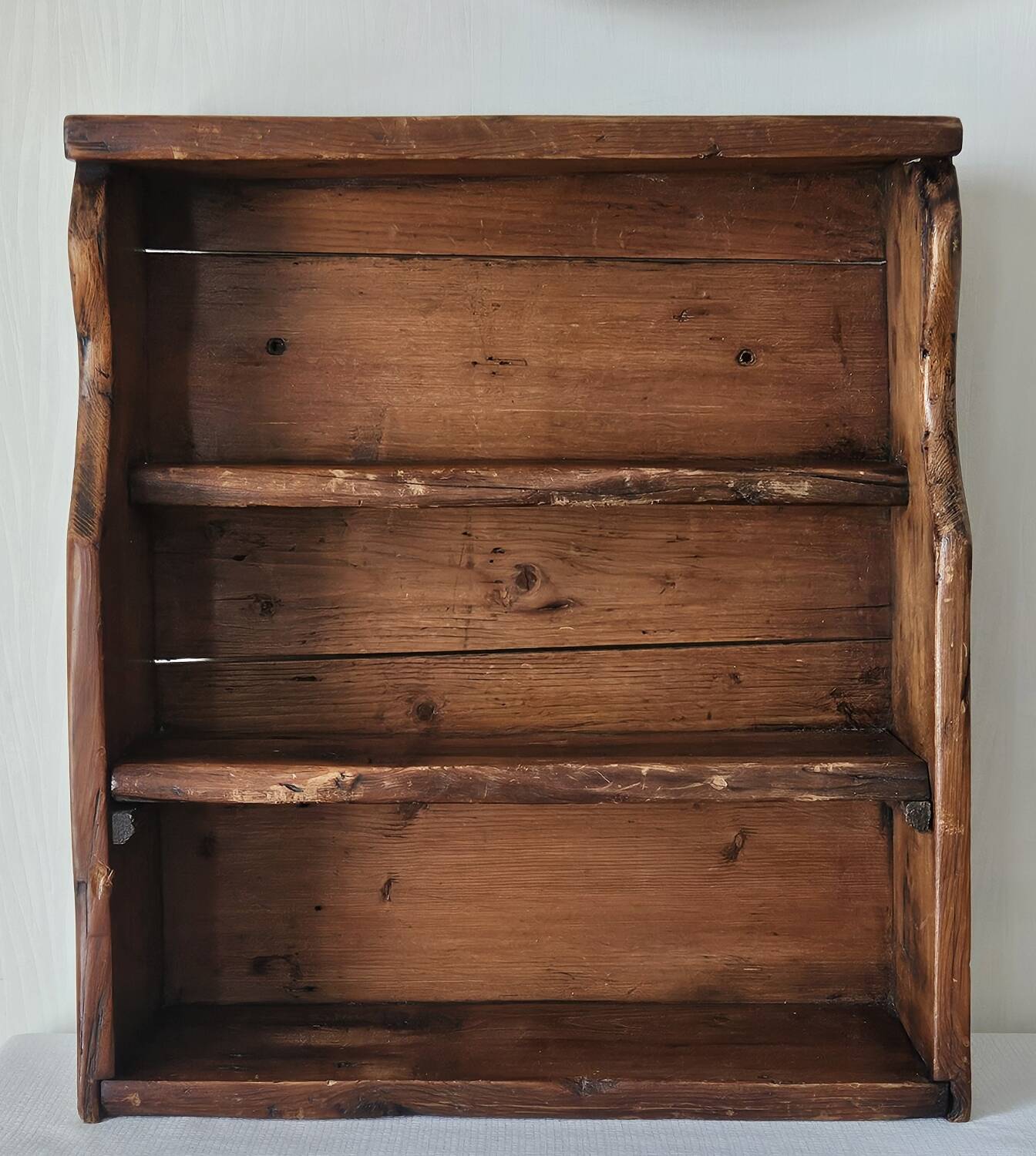 Old country wall shelf