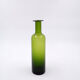 Mid-century green glass vase / Nanny Still style bottle