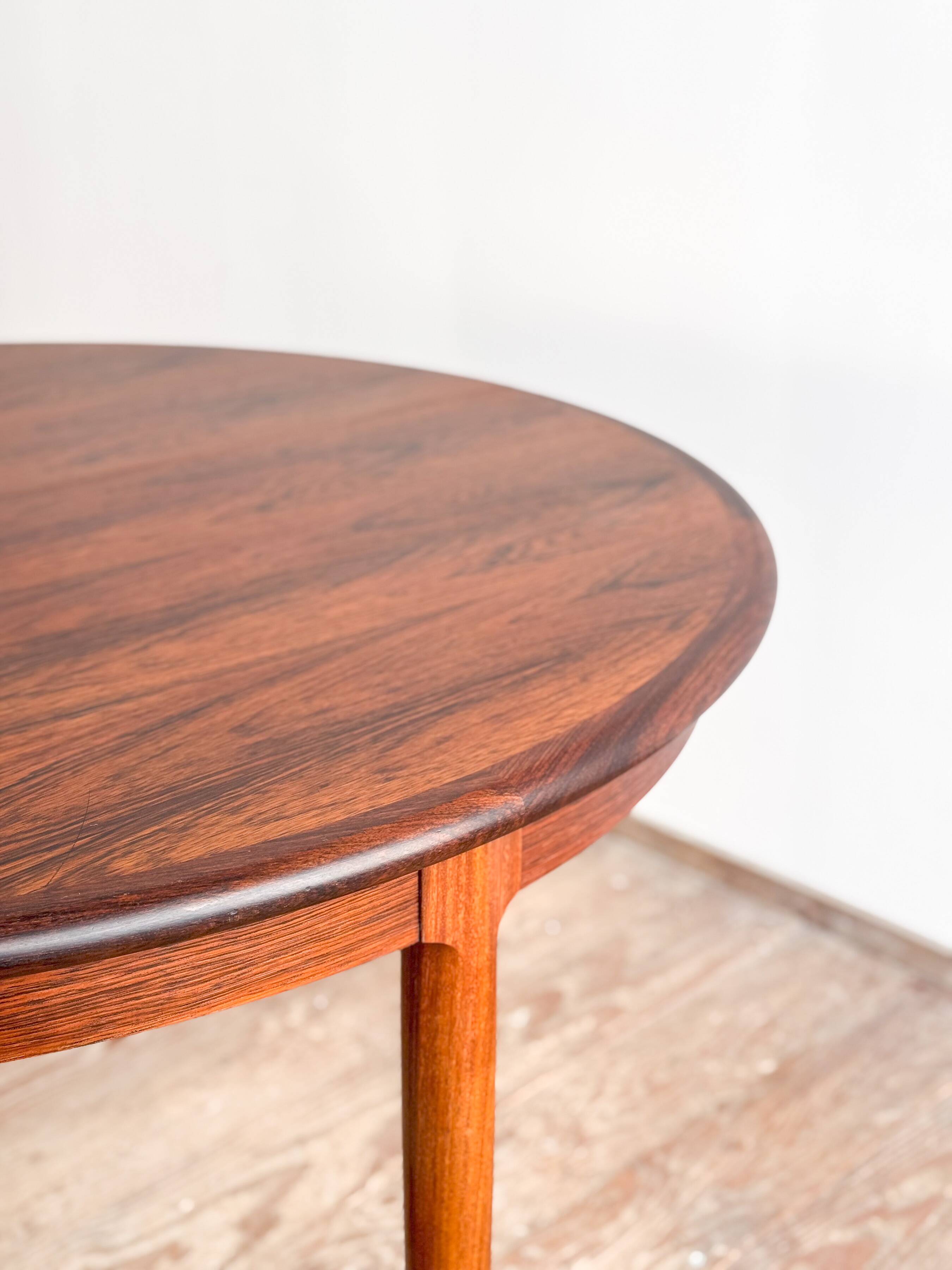 Table à manger danoise Mid-Century Modern en palissandre, Niels O. Møller