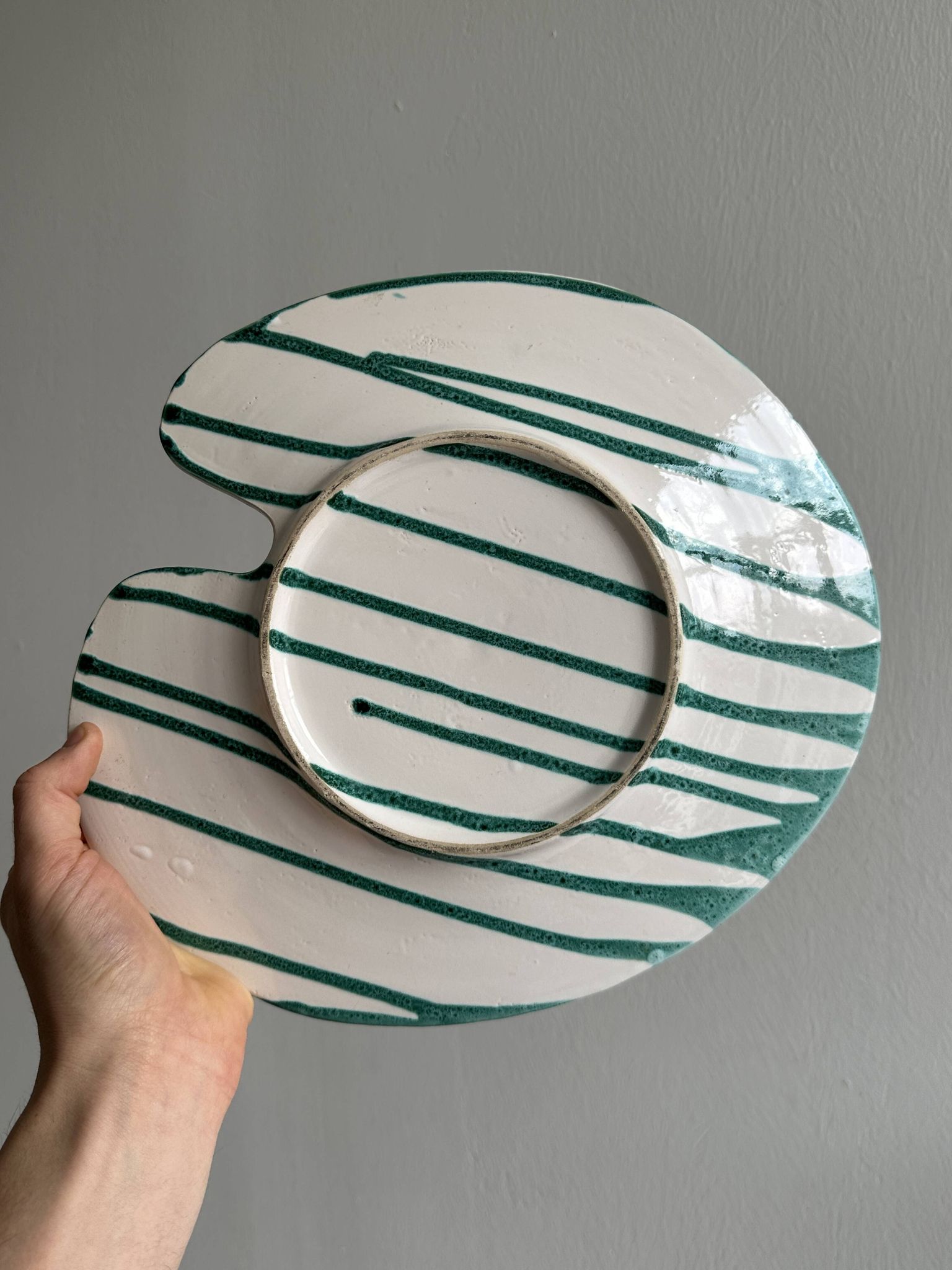Ceramic cheese or charcuterie board