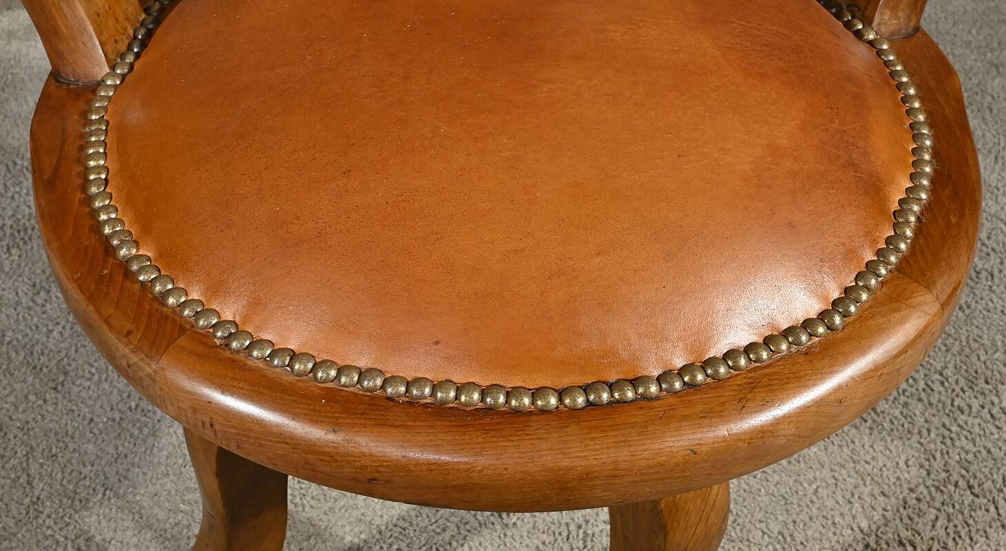 Swivel Armchair, Victorian Period, England – 2nd part 19th century