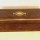 Blackened wooden glove box Napoleon III marquetry Boulle XIX century