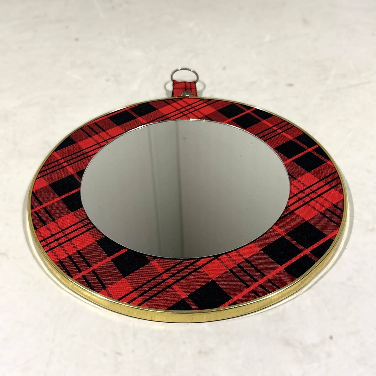 Tartan wall mirror 1960’s