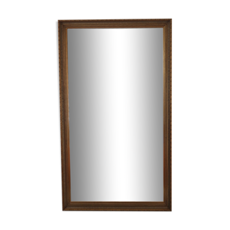 Ancient bevelled mirror - 141x82cm