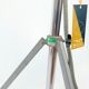 Floor lamp, old projector, flash photos