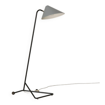 Une lampe sur pied des années 1955 de style mid-century rare.