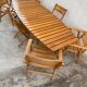 Sodibois wooden garden furniture (elm)