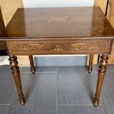 20th century inlaid side table