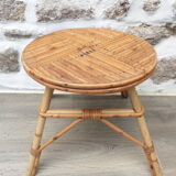 Table round rattan