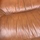 2 retro living room armchairs type club imitation leather design lounge 1960