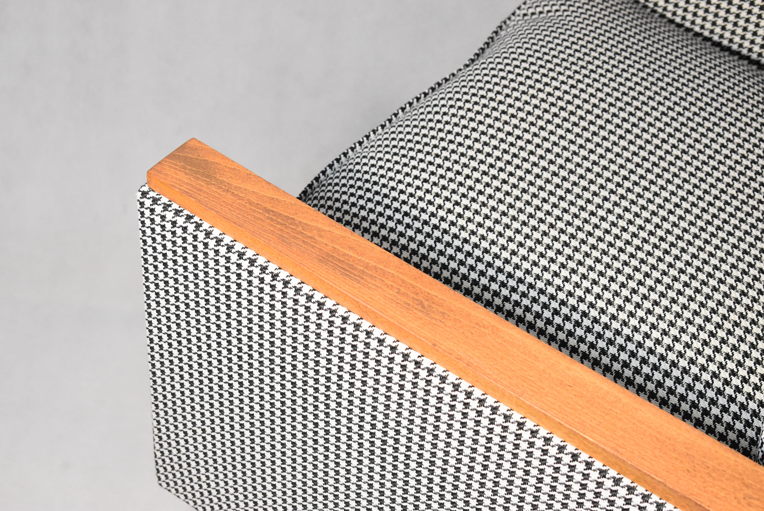 Vintage original armchair model ZWP-8 Cube, fully restored, 1970s