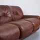 Sapporo leather sofa 1970s by Mobil Girgi publisher